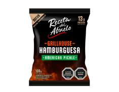 HAMBURGUESA GRILL HOUSE AMERICAN PICKLE 42x100g