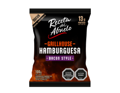 HAMBURGUESA GRILL HOUSE BACON STYLE 42x100g