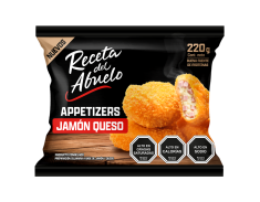 APPETIZER JAMON QUESO RDA (8x220g)